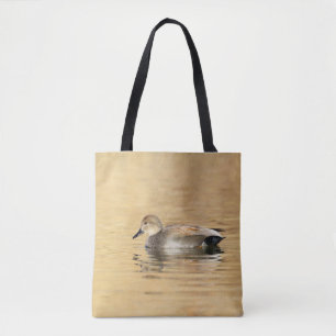 Männliche Gadwall-Ente Tasche