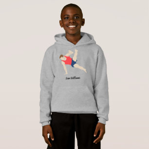 Männliche Gymnastik Hoodie