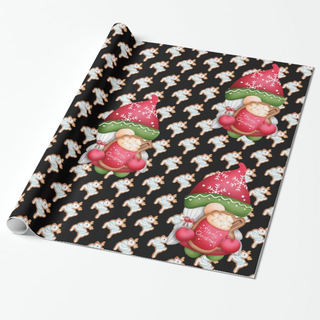 Männliche Hirsche Farbe anpassen Geschenkpapier (Ungerollt)