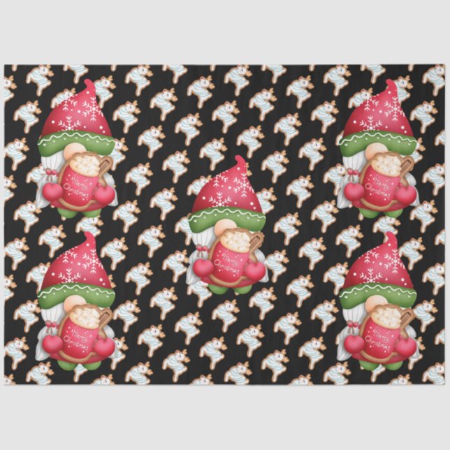 Männliche Hirsche Farbe anpassen Seidenpapier (Vorderseite)