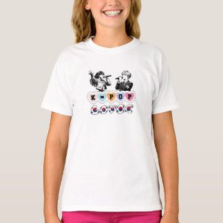 Männliche Idols singen KPop Hearts Korea Lover T-Shirt