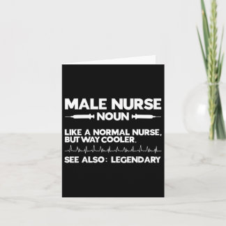 Männliche Krankenschwester Definition Männliche Pf Karte