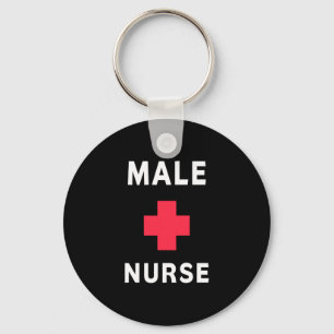 Männliche Krankenschwester Schlüsselanhänger