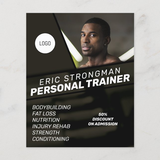 Männliche Modern Flyer (Vorne)