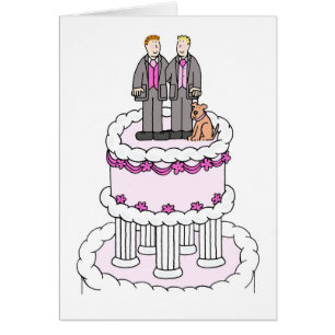 Männliche Paare Hochzeit Herzlichen Glückwunsch Ca