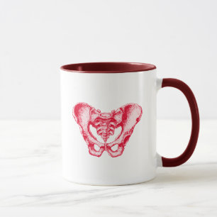 Männliche Pelvis Tasse