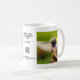 Männliche schwarze Chin-Kolibri-Tasse Kaffeetasse (VorderseiteRechts)