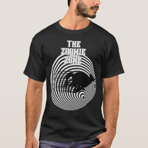 Männliche "Zoomie Zone" Witzkatze T-Shirt