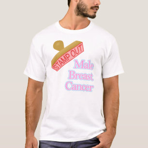 Männlicher Brustkrebs T-Shirt