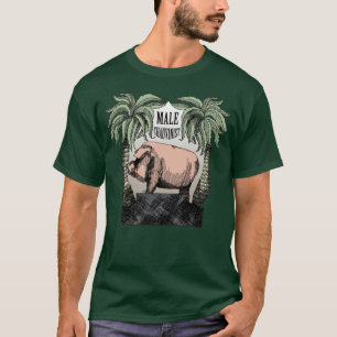 Männlicher Chauvinist-Schwein T-Shirt