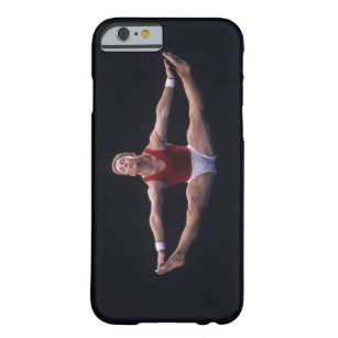 Männlicher Gymnast darstellend auf der Bodenübung Barely There iPhone 6 Hülle