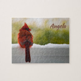 Männlicher Kardinal 10x8 einfach