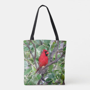 Männlicher Kardinal - Tote Beutel Tasche