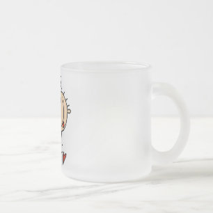 Männlicher Koch Mattglastasse
