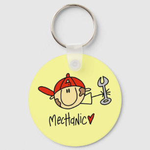 Männlicher Mechaniker-Schlüsselanhänger Schlüsselanhänger