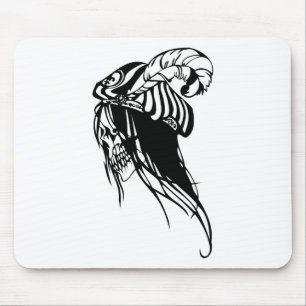 Männlicher Schädel Mousepad