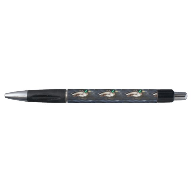 Männlicher Stockenten-Enten-Stift Kugelschreiber (Vorderseite)