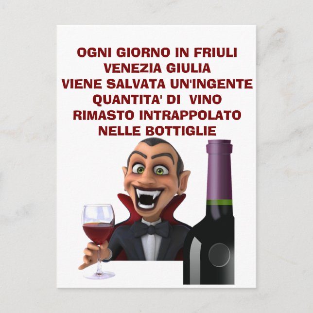 Männlicher T - Shirt Postkarte (Vorderseite)