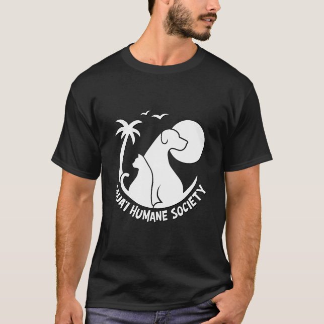 Männliches dunkles T-Shirt mit KHS-Logo (Vorderseite)