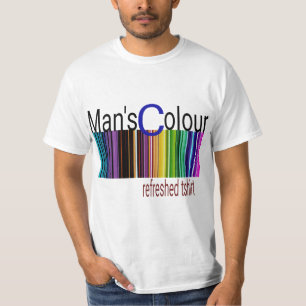 Männliches farbiges Hemd T-Shirt