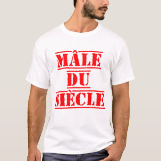 MÄNNLICHES GESCHLECHT DES JAHRHUNDERTS - Wortspiel T-Shirt