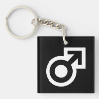 Männliches Geschlechterpfeil Symbol der öffentlich