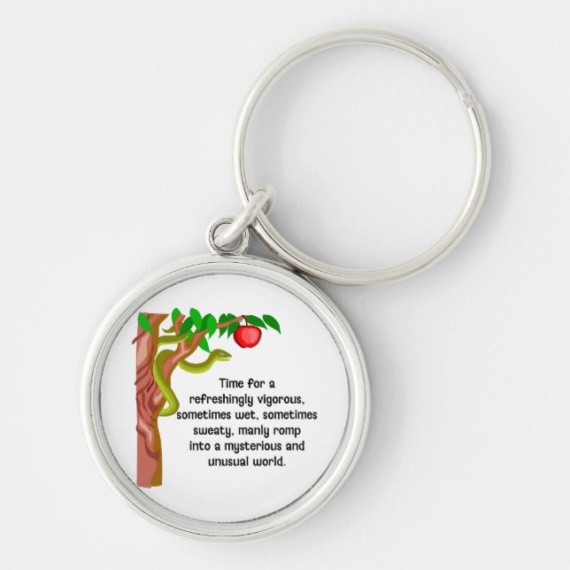 Männliches Herumtollen Schlüsselanhänger (Vorne)