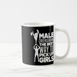 Männliches Jungs-Cheerleading Lustiger männlicher Kaffeetasse