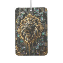 Männliches Löwe Extra 3D Mosaikdesign
