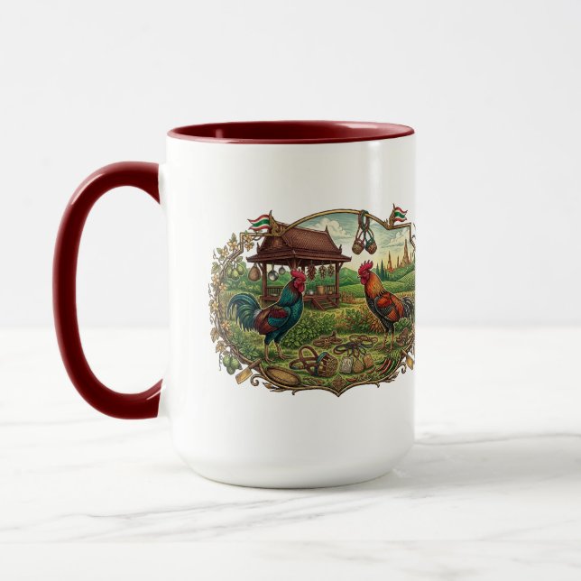 Mannschaftsaufstellung Tasse (Links)