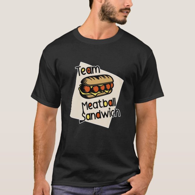 Mannschaftsballsandwich T-Shirt (Vorderseite)