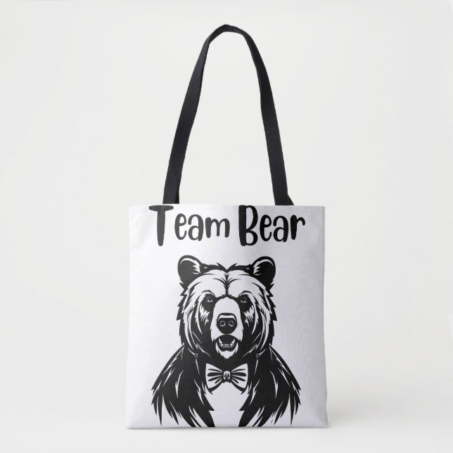 Mannschaftsbär Tasche (Vorderseite)