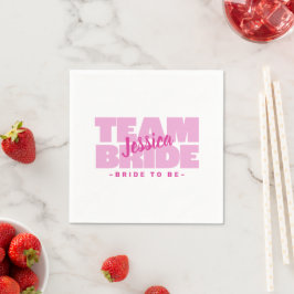 Mannschaftsbricht wird Hochzeit Bachelorette Dusch Serviette