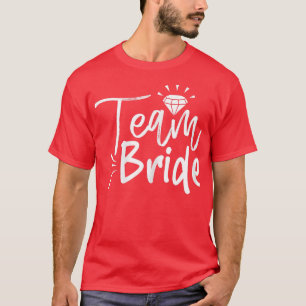 Mannschaftsbride für Frauen, die Niedlich für Bach T-Shirt