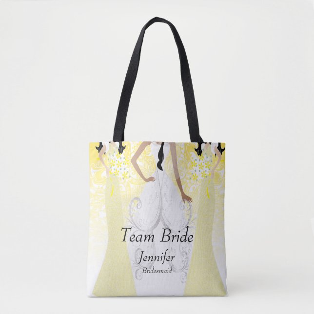 Mannschaftsbrille in Gelb Tasche (Vorderseite)