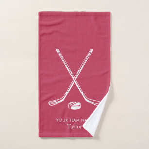 Mannschaftsname Eishockey beliebige Farbe personal Handtuch