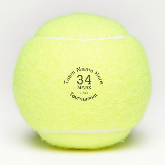 Mannschaftsname hier Name des Turniers Jahr Text Tennisbälle