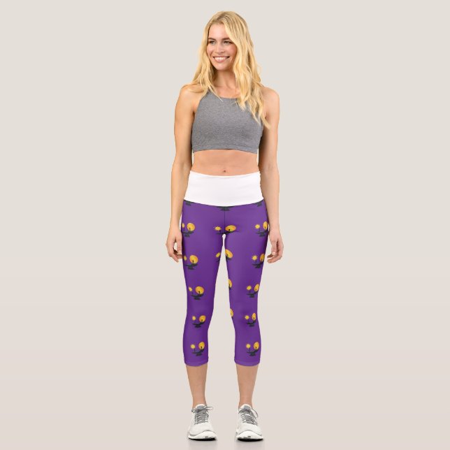 Mannschaftssocken Capri Leggings (Vorderseite)