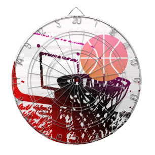 Mannschaftssport-Ball-Basketball-Netz-Zug-Spiel Dartscheibe