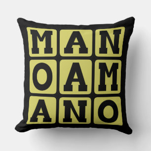 Mano A Mano, Hand To Hand Lateinischer Ausdruck Kissen