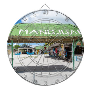 Mano Juan village in Saona Domenican Republic Dartscheibe