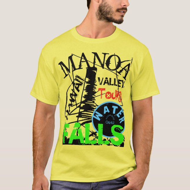 MANOA TAL-WASSERFALL-AUSFLUG T-Shirt (Vorderseite)