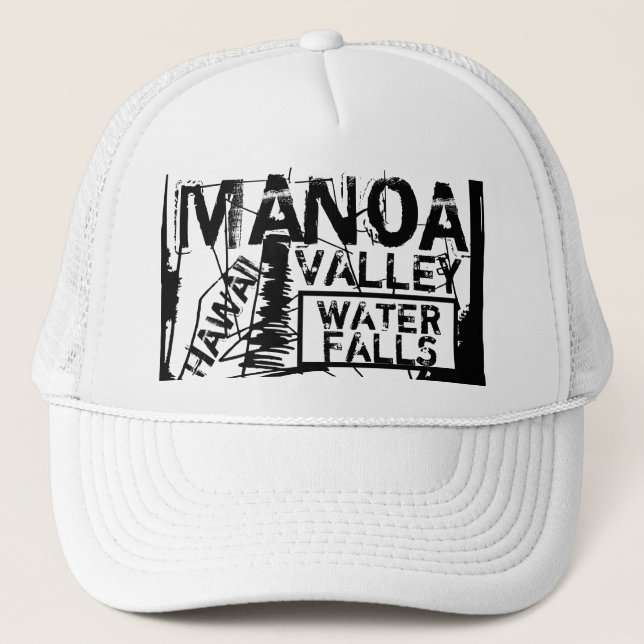 MANOA TAL WATERFALLS TOUR TRUCKERKAPPE (Vorderseite)