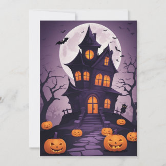 Manoir Hanté – Carte Cadeau Halloween
