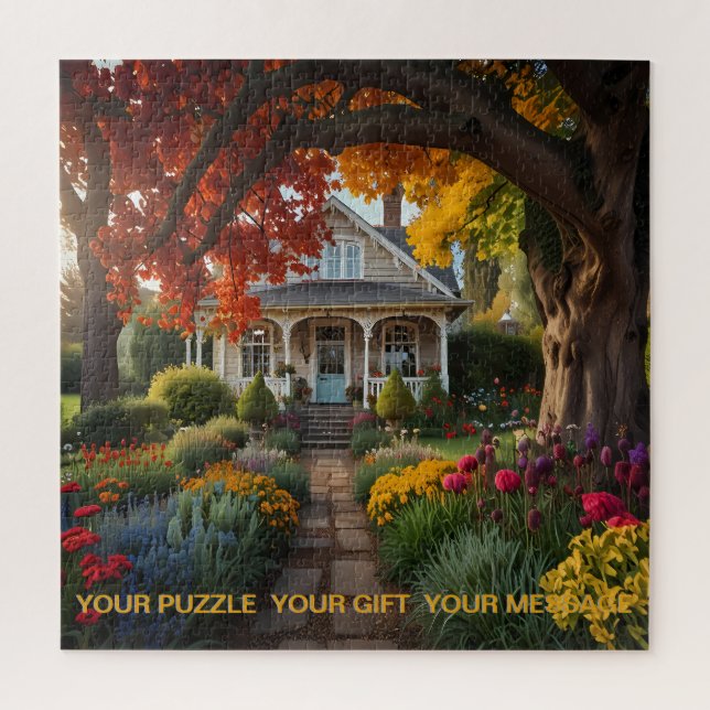 Manor Under November Fall (Vertikal)