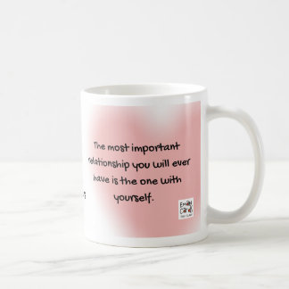#ManoSays - Witty Line on Self Love - Kaffeetasse