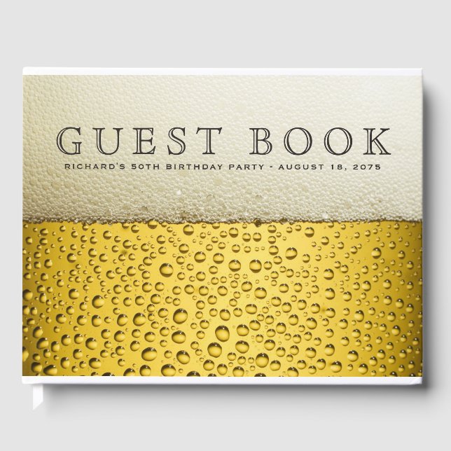 Mans Anniversaire du livre d'invités (Recto)