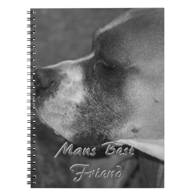 Mans Best Friend Notizblock (Vorderseite)