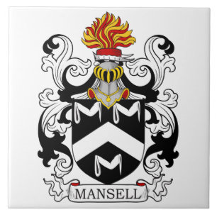 Mansell Wappen III Fliese