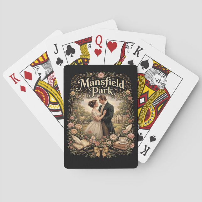 Mansfield Park Spielkarten (Rückseite)